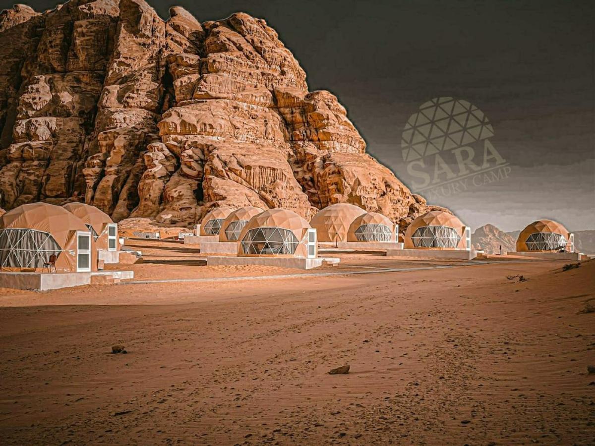Sara Luxury Camp Hotel Wadi Rum Bagian luar foto