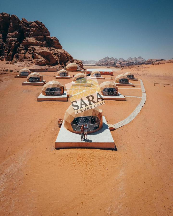 Sara Luxury Camp Hotel Wadi Rum Bagian luar foto