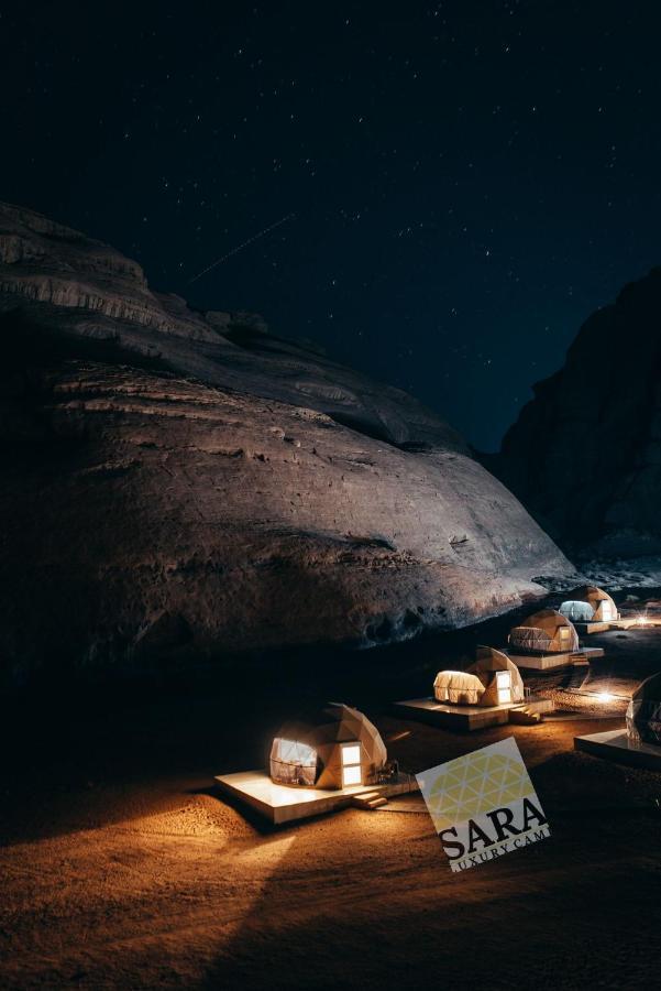Sara Luxury Camp Hotel Wadi Rum Bagian luar foto