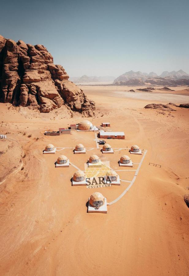Sara Luxury Camp Hotel Wadi Rum Bagian luar foto