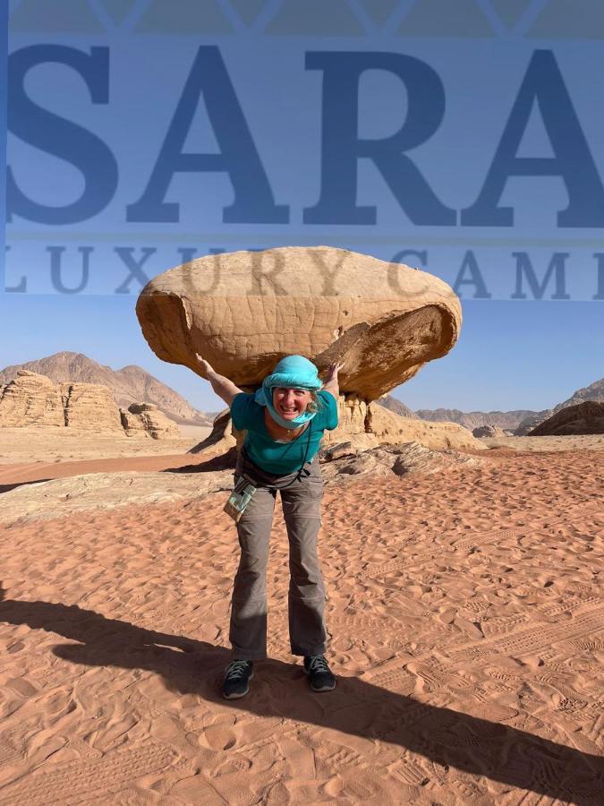 Sara Luxury Camp Hotel Wadi Rum Bagian luar foto