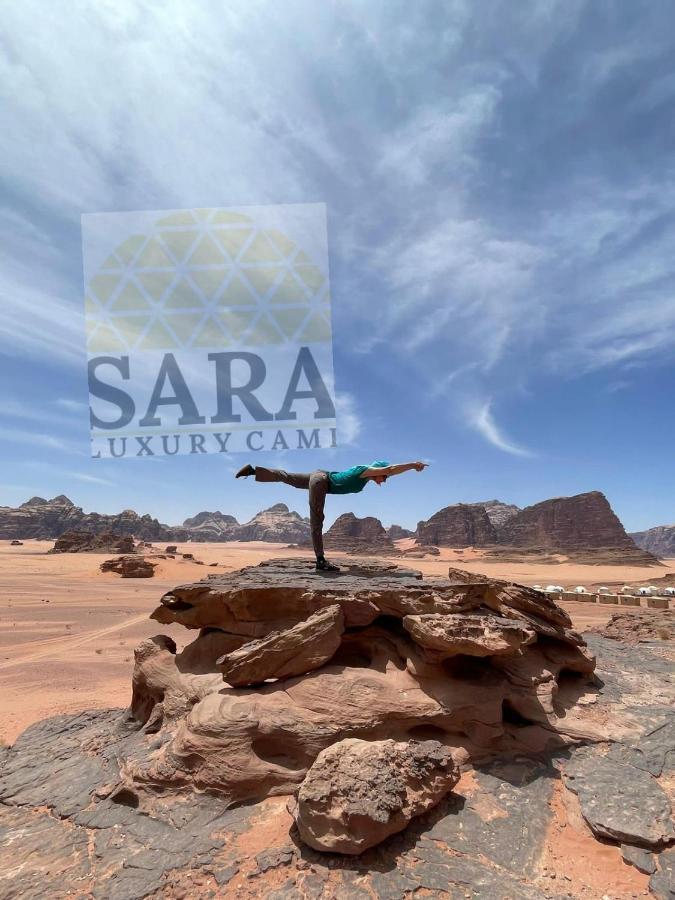 Sara Luxury Camp Hotel Wadi Rum Bagian luar foto